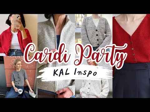 Cardi Party KAL Inspo | 19 Beautiful Cardigan Knitting Patterns to Cast On