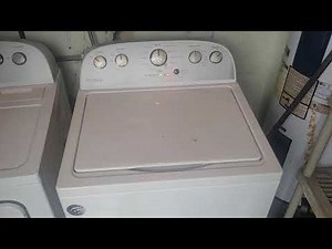Shaking Whirlpool Washer Fix? Replacing the Suspension Rods and Recalibrating the Machine.