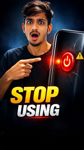 Tech | 10K on Instagram: "Stop Using the Power Button !⚡ Stop damaging your power button. Use Double Tap to lock & unlock your phone 📱 #MobileTips #SmartphoneTrick #AndroidTips #PhoneHacks #TechTips"