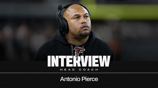 Falcons complete interview with Antonio Pierce for head coach position