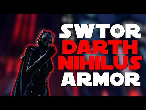 Darth Nihilus SWTOR Sith armor - SWTOR fashion guide