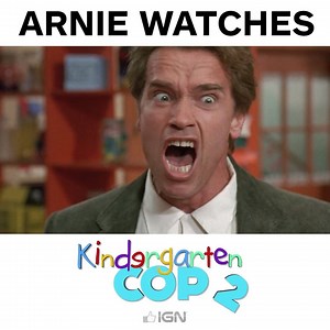 There's a new Kindergarten Cop movie coming out, and Arnold Schwarzenegger is NOT happy about it. | IGN