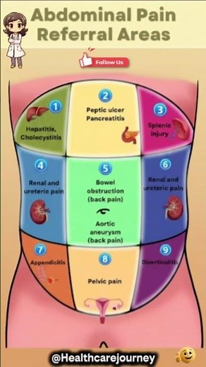 Abdominal Pain Explained: EXACTLY Where Your Pain Comes From (Life-Saving Map!)