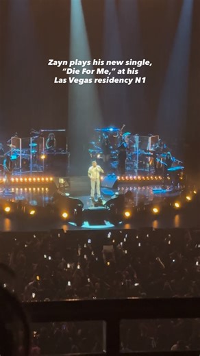 During the first night of Zayn's Las Vegas residency, the beloved artist treated fans to new music, including his newest single, “Die For Me.” | Secret Las Vegas