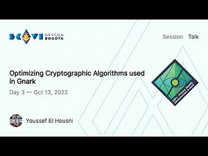 Optimizing Cryptographic Algorithms used in Gnark