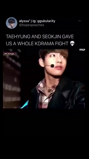 pov: my two boyfriend fighting for me 🤭😍💜 La Le 😍 #BTS #JIN #Taehyung | BangtAn Ney