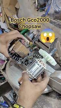 Bosch 14inchi Chopsaw repair 💥 || Gco2000 mechine repairing ASMR #shorts #ytshorts