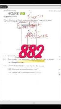 Normal force and lift problems explained simply | Grade 11 Physical Sciences revision