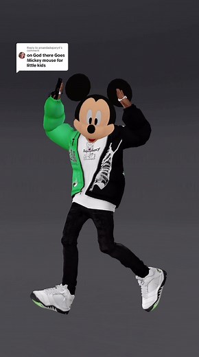 Replying to @amandadupery4 Mickey got the drip 🥶 #mickey #drip #outfits #viral #studydance #falens__tiktok
