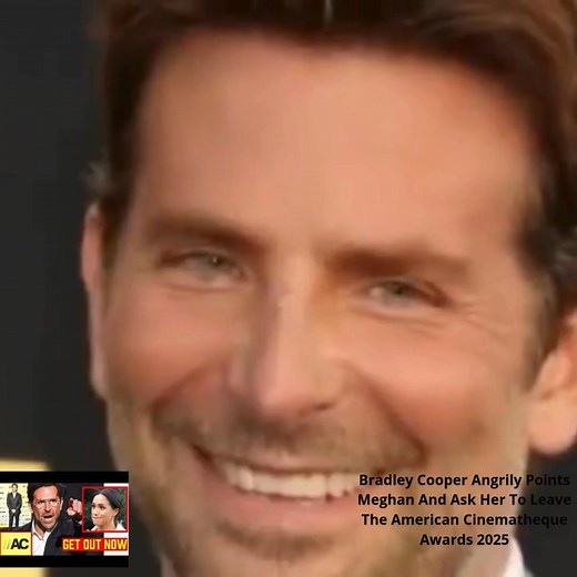 Bradley Cooper Angrily Points Meghan And Ask Her To Leave The American Cinematheque Awards 2025 | Ray TheLucky