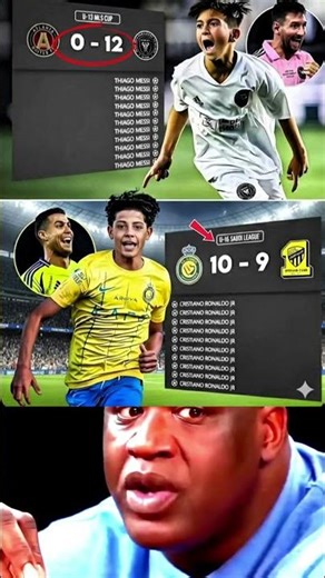 Thiago Messi vs Cristiano Jr — The Kids Already Breaking Scoreboards 😳🔥