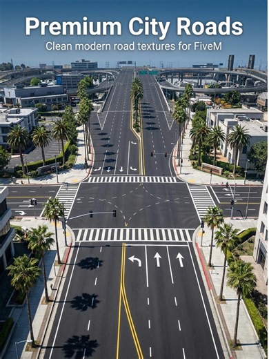 Premium European Road Texture Pack – Clean City Roads for Fivem - Etsy UK