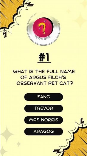 5/10 FILCH’S SECRETS: Can you name his CAT’S full name? 90% fail this! 🕯️