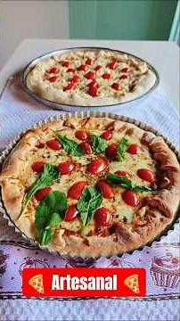 🍕 Incredible and delicious artisanal pizza, perfect for Mother's Day 💖✨
