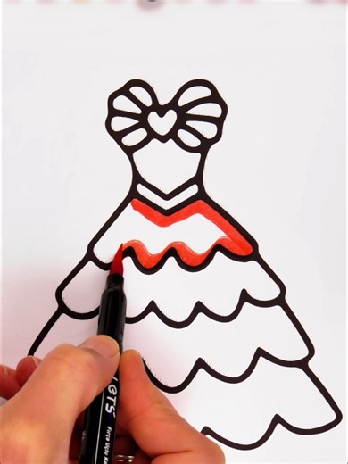 Dress Coloring Page 👗🎨 | Learn Colors for Kids Fun dress coloring page for kids! Let's color the beautiful dress with bright colors and learn colors together. Perfect coloring activity for toddlers and kids. AKN Kids House 🎨 Fun coloring pages and learning colors for kids. Colors: Pink, Purple, Yellow #aknKidsHouse #dresscoloring #coloringpages #kidscoloring #coloringforkids