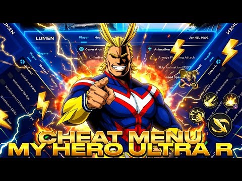 ⚡ My Hero Ultra Rumble Mod Menu | Run Up Walls + Teleport + Speed Hack | PC/Steam Ready 🛸