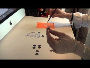 Custom Resin Cuff Links Demo