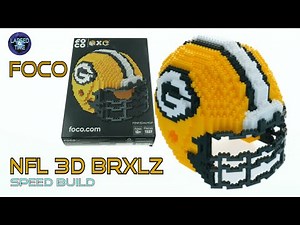 FOCO BRXLZ Green Bay Packers Helmet