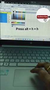 🧠 You’ll Never Colour Cells the Old Way Again!#excelshortcuts #excel #exceltips