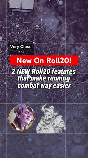 2 NEW Roll20 Updates: Narrative distances and a Fourth Token Bubble!