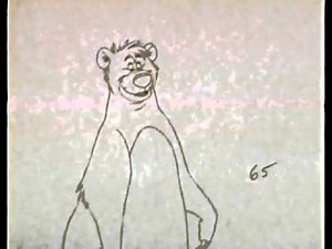 Mowgli & Baloo - by Ollie Johnston, Frank Thomas and Milt Kahl
