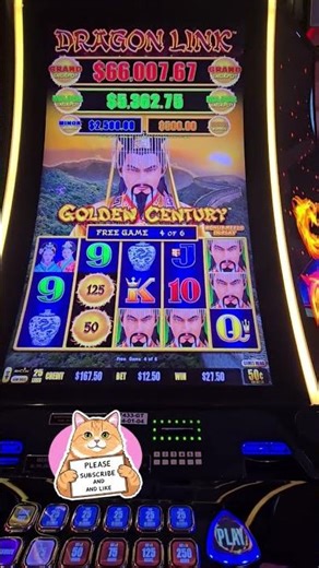 Dragon Link Golden Century | $12.50 Spins Free Spins Feature (Very Low Payout Bonus)