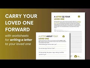 Grief Worksheets - Your Grief Journey Workbook
