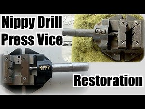 Vintage Vice Restoration Nippy Drill Press Engineers vice(record)