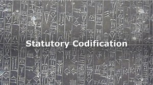 Statutory Codification
