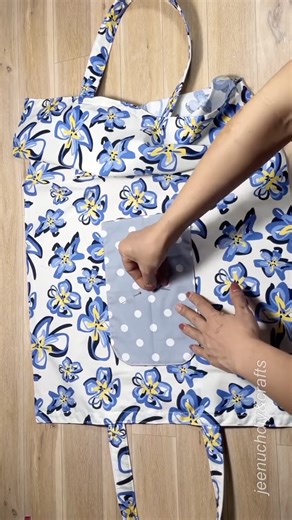 10K views · 133 reactions | Diy sewing bag tutorial #sewingtutorial #fblifestyle #shoppingbag #totebagdesign | Jeenuchdiy&craft | Facebook