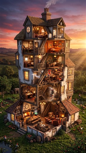 How Did the Weasley Family Live in This House?
