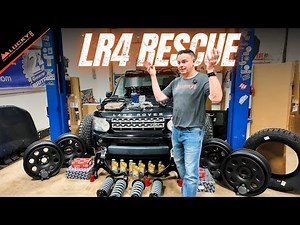 Saving a High Mileage Land Rover LR4 From the Junkyard | Lucky8 Full Rebuild