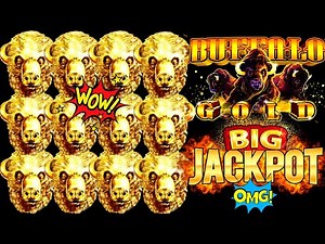Buffalo Gold Slot Machine HANDPAY JACKPOT | Huge Jackpot Won | Season 4 | EPISODE #2