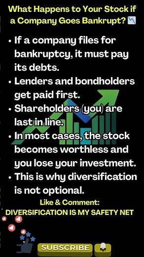 What Happens to Your Stocks When a Company Goes Bankrupt?