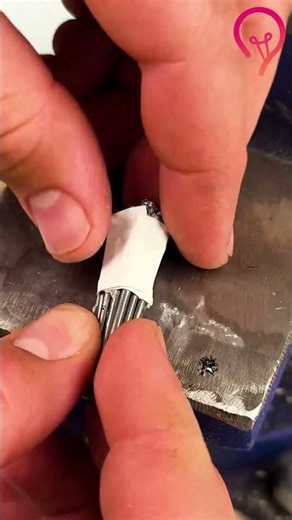 Nail trick for rust removal #diy #nail #rust #trick