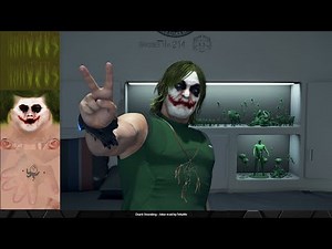Joker textures mod for Death Stranding