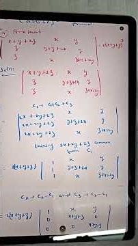 12th Maths solved questions Determinant ncert #maths #exam #12thmathobjectiveforboardexam