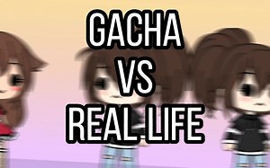 Gacha vs Real Life: Animated Character Comparison | TikTok