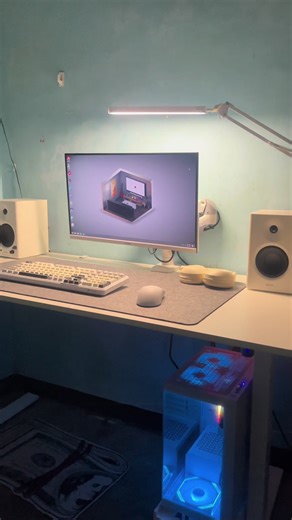 Setup update. Integrated graphics 🥀😩#pcsetupgoals #mr4edifier #ryzenbuild