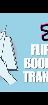 Flipping Book Page Video Edit Tutorial On CapCut