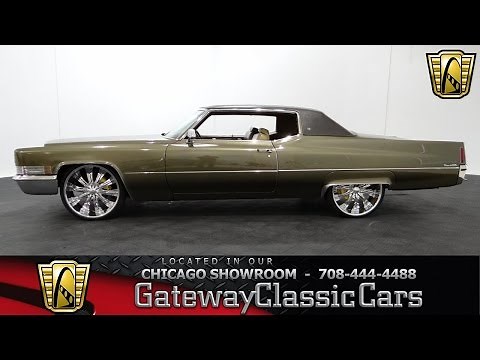 1970 Cadillac Coupe Deville Gateway Classic Cars Chicago #877