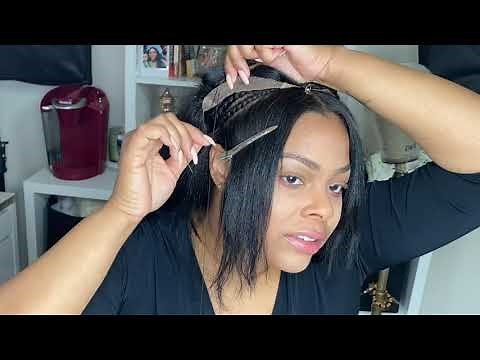 How to Install a Full Lace Wig Sew In