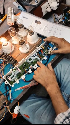 🤣👉👌😀🔨 washing machine pcb repair course #pcb #repairing_video #airconditioning