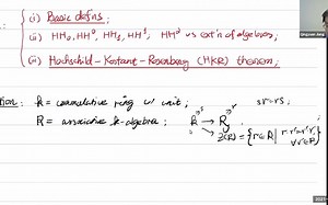 Homological algebra - Lecture 6
