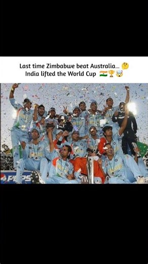 Zimbabwe Beat Australia Again 😱 | Is India’s World Cup Destiny Loading? 🇮🇳🏆 #cricket #shorts