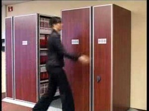 Compactus Office Electro Mobile Shelving by Storage Systems Ltd