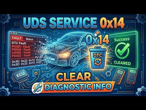 Clear Diagnostic Information (UDS 0x14) Made Simple | Automotive Diagnostics Series