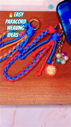Learn how to weave using Paracord #shorts #diy #howto #style #craft #paracord #tutorial #cordmaking