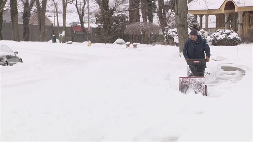 Hartford breaks snowfall record on Sunday