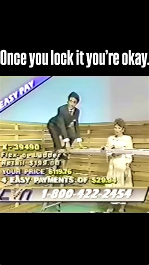 📡 A GUY FROM THE 80’S & 90’S 📡 on Instagram: "“Harold, are you okay?”😳 •"80’S FLEX-O-LADDER INFOMERCIAL" #fail #sales #sell #ad #advertising #fall #commercial #trend #explore #viral"